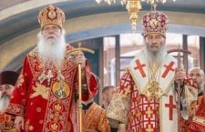 «Ваше служіння стало свідченням невгасимої надії у Христі» — Предстоятель Православної Церкви Америки привітав Блаженнішого Митрополита Онуфрія з 12-річчям Предстоятельського служіння